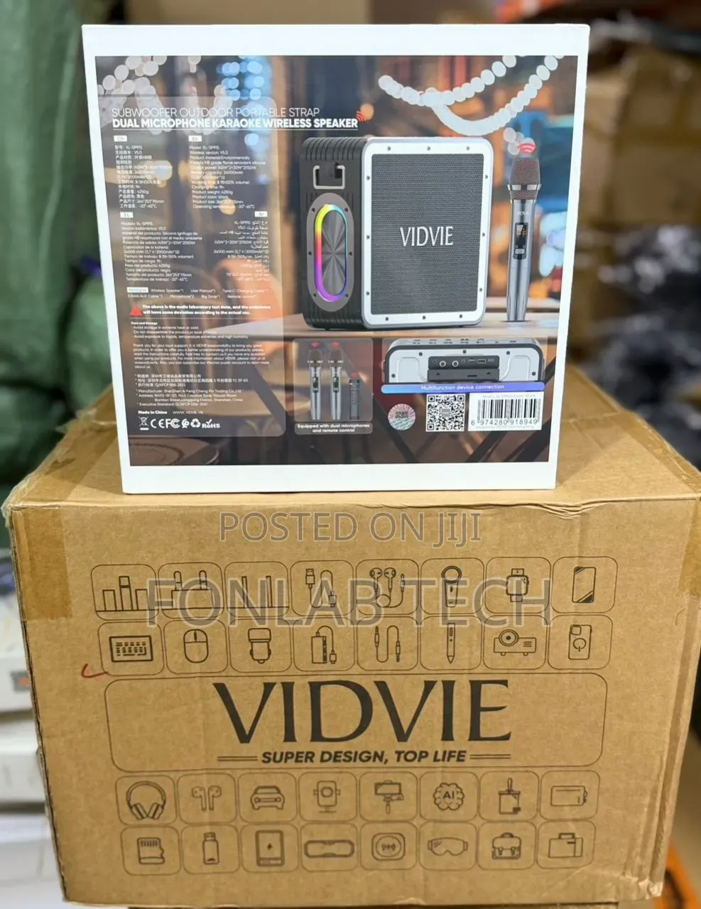 Vidvie Xl-Sp915 Karaoke Beast Bluetoth Speaker