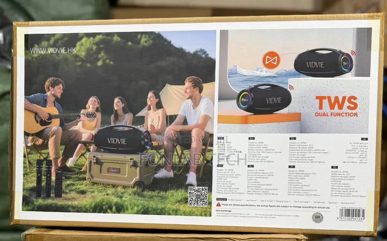 Vidvie Xl- Sp929 Karaoke Monster