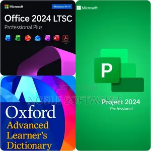 Microsoft Office LTSC 2024 + Project Pro + Oxford Dictionary