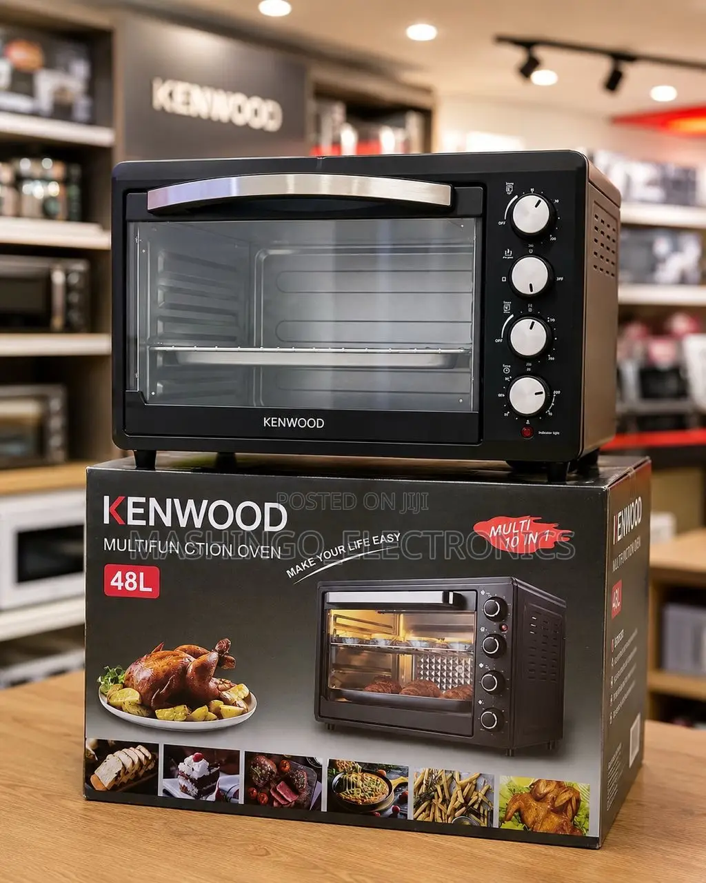 10-in-1 Kenwood Oven 48 L
