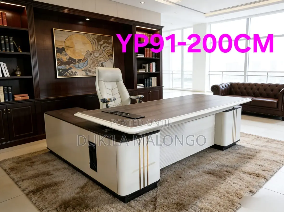 Meza Ya Office Kutoka Uturuki Imara Sana Inapendeza Sana Maoffini