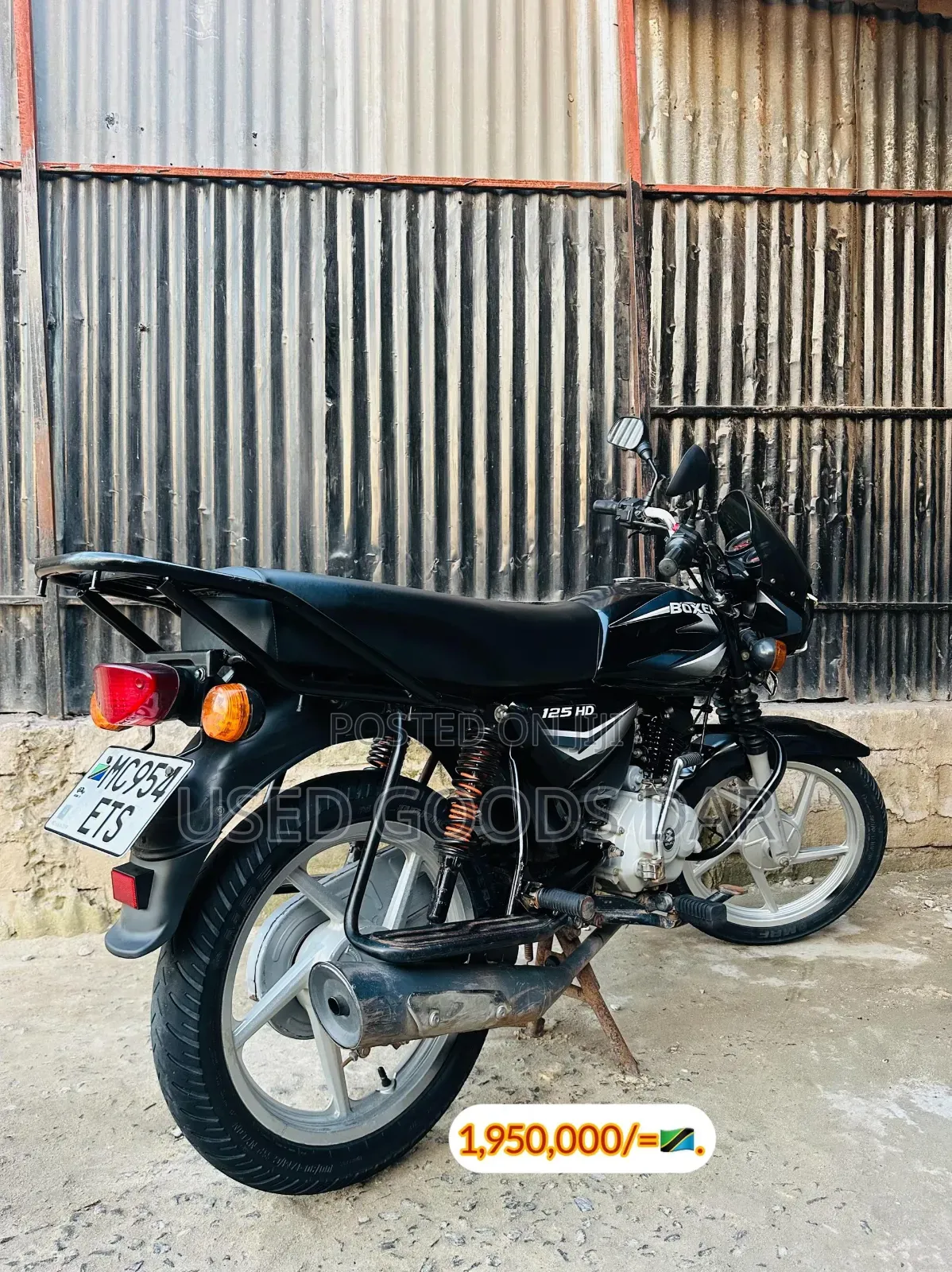 Bajaj Boxer 125 2024 Black