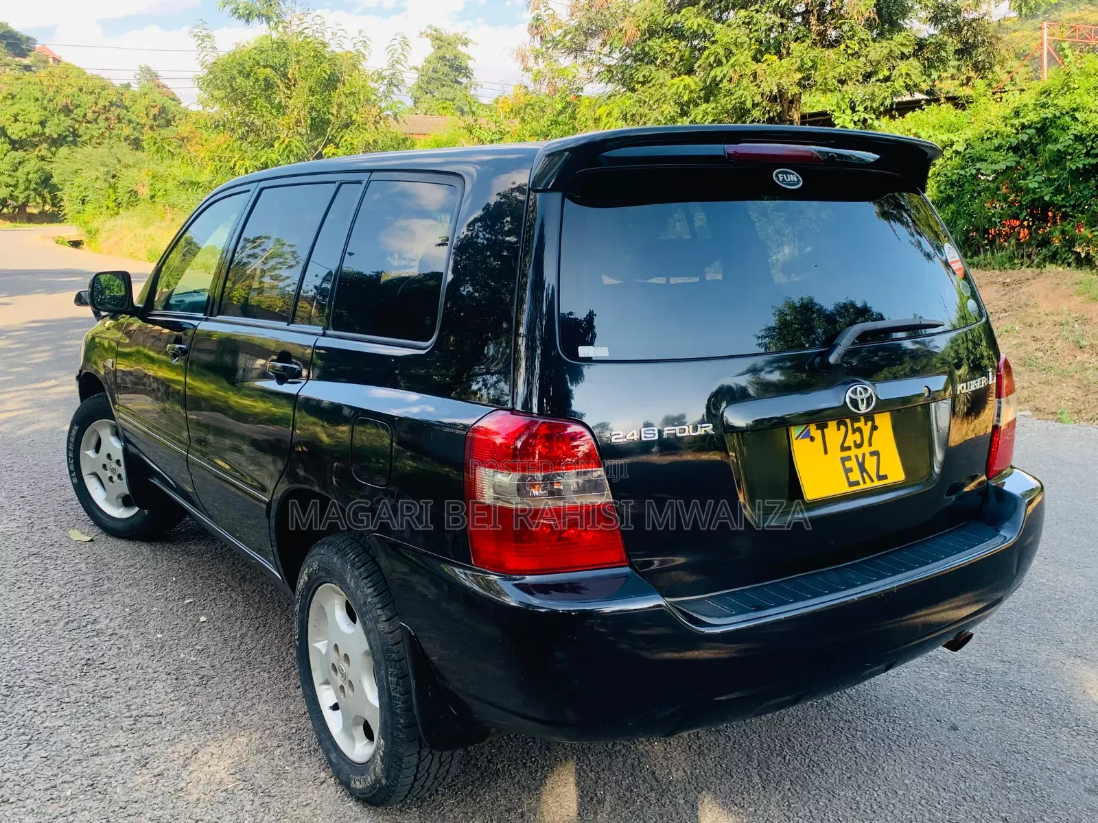 Toyota Kluger 2005 Black