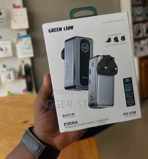 Green Lion Evera 15000mah Power Bank + Charger (Pd 67w)