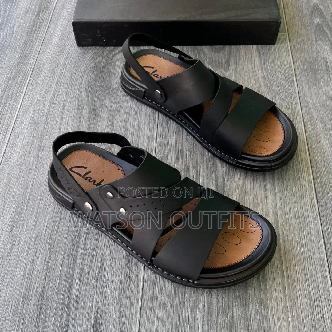 Sendo or Sandals Za Kiume Rangi Mbalimbali Clarks Brand