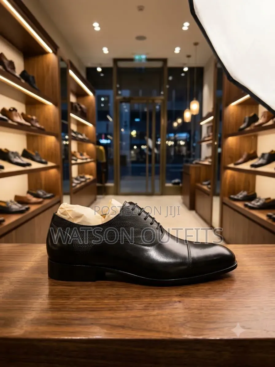 2 Colours Berwick Brand Men's Leather Shoes Materials Classic