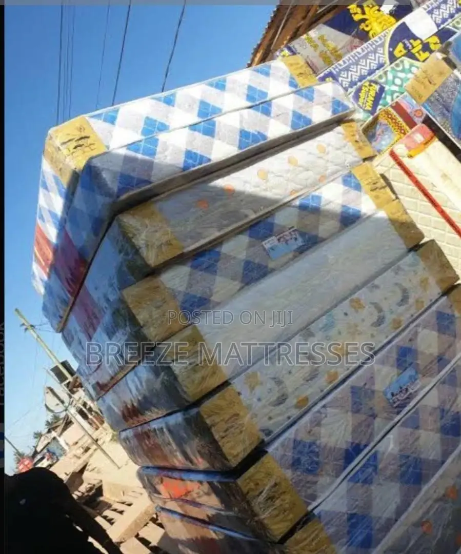 Godoro Mpya Size 6x6, 5x6, 4x6 - Breeze Foam