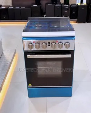 Hisense 50×55 Cooker 3 Gas Hobs + 1 Electric Plate With Electric Oven