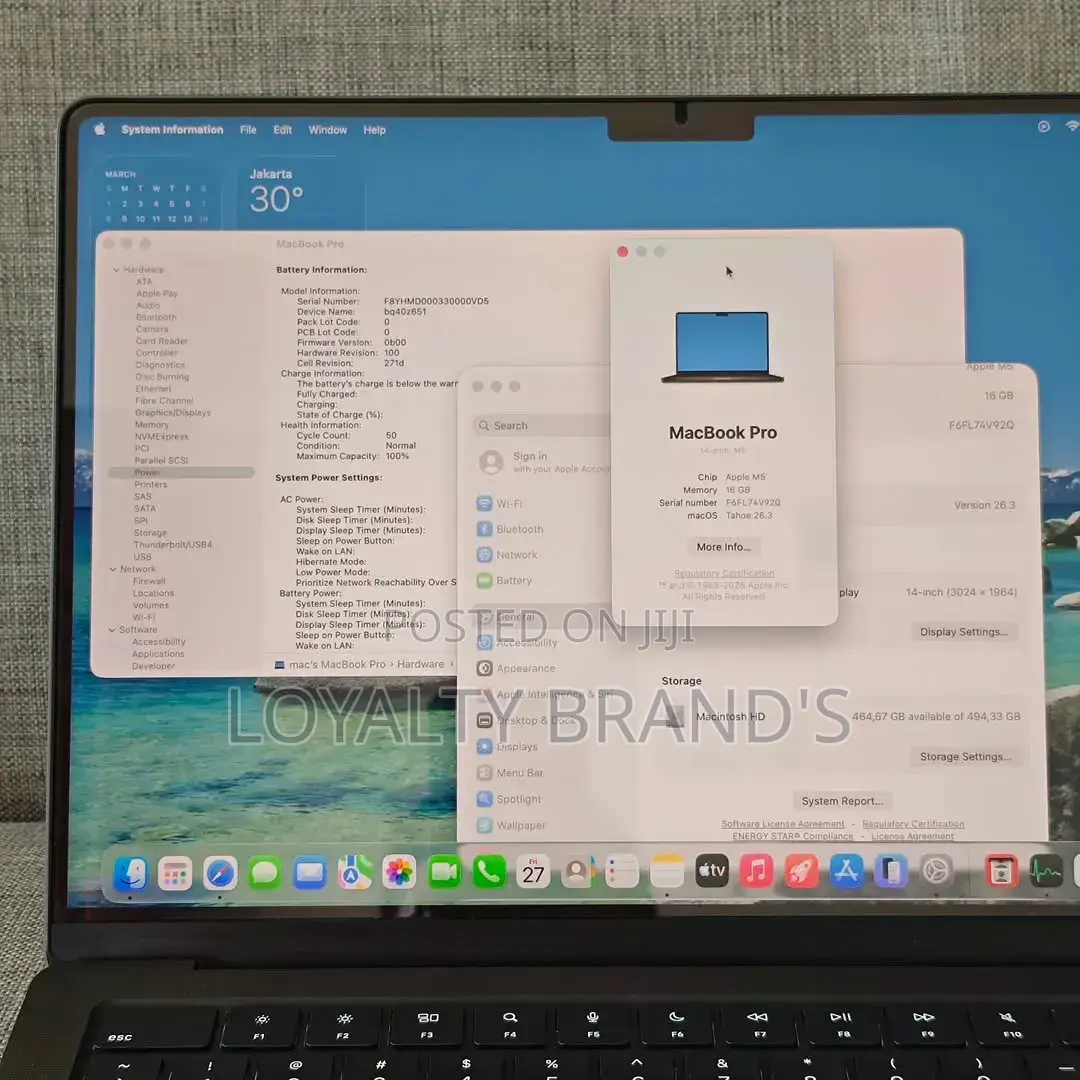 New Laptop Apple MacBook Pro 2025 M5 24GB Apple M5 SSD 1T