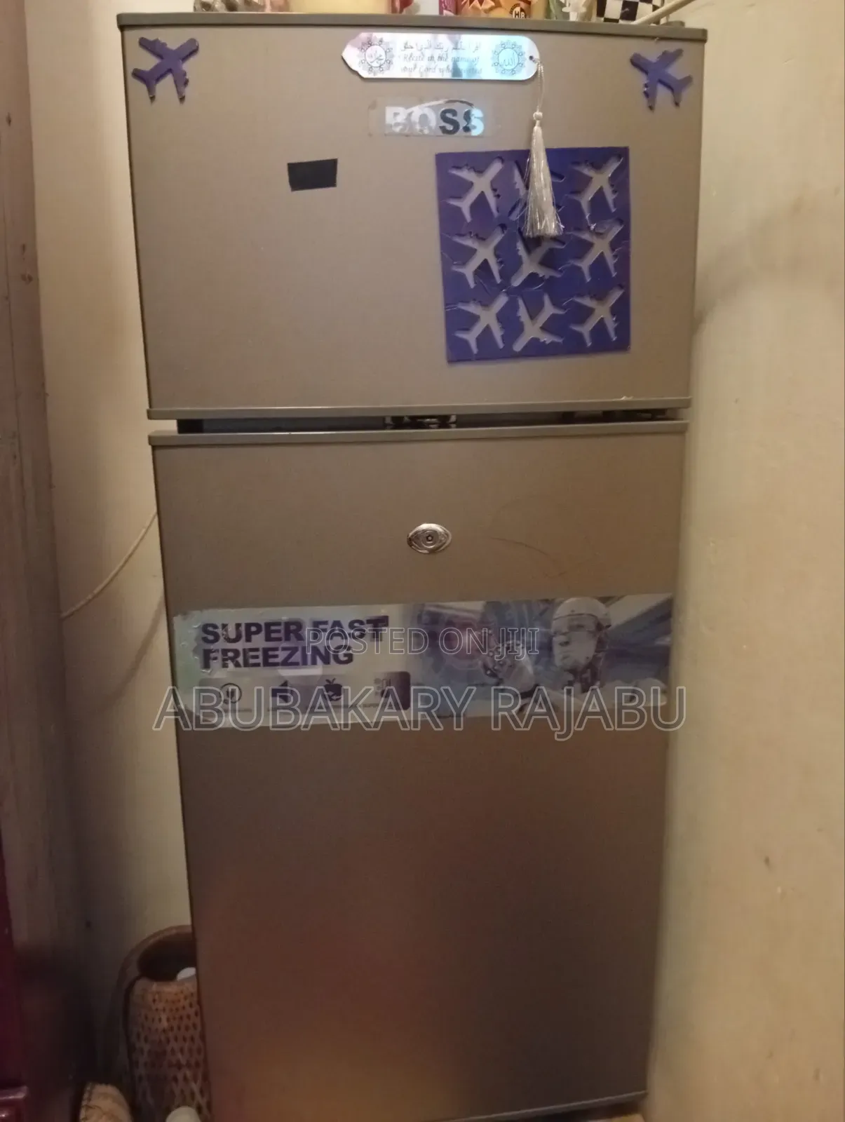Friji Aina Ya Boss Milango Miwili Litre 110