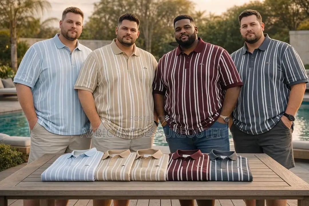 Alpha Studio Big Polo Tshirt Size 3xl—6xl Only