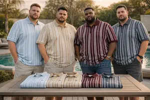 Alpha Studio Big Polo Tshirt Size 3xl—6xl Only