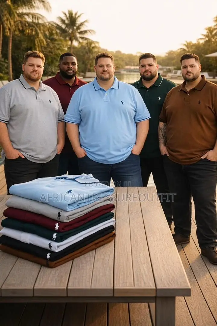 Alpha Studio Big Polo Tshirt Size 3xl—6xl Only