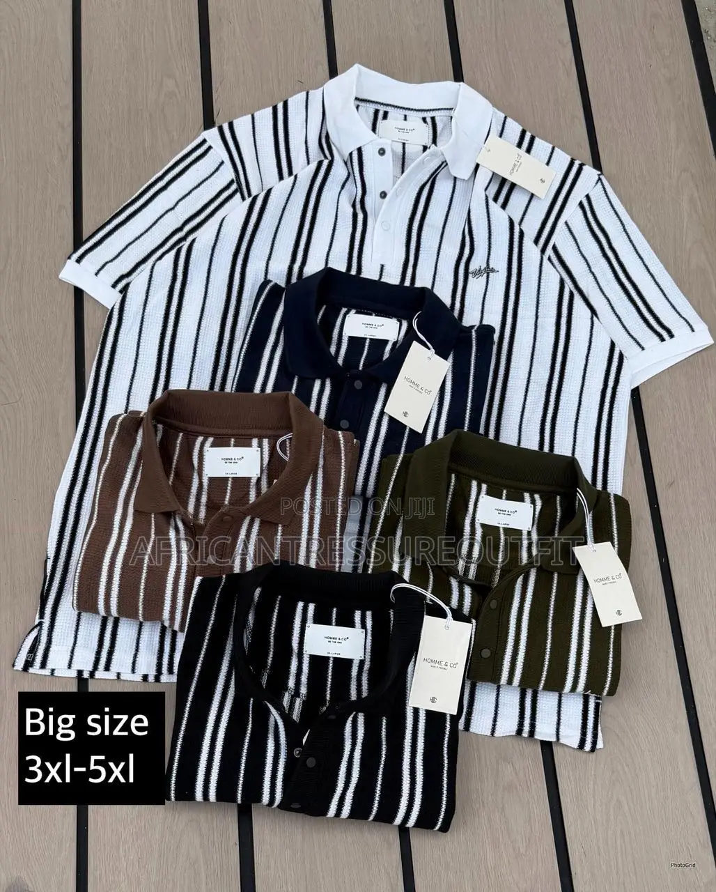 Alpha Studio Big Polo Tshirt Size 3xl—6xl Only