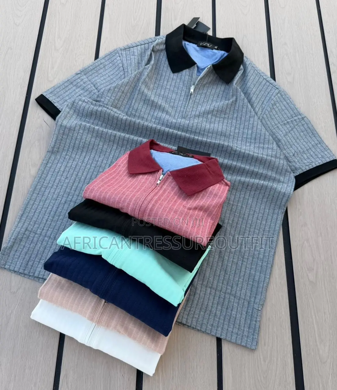 Alpha Studio Big Polo Tshirt Size 3xl—6xl Only