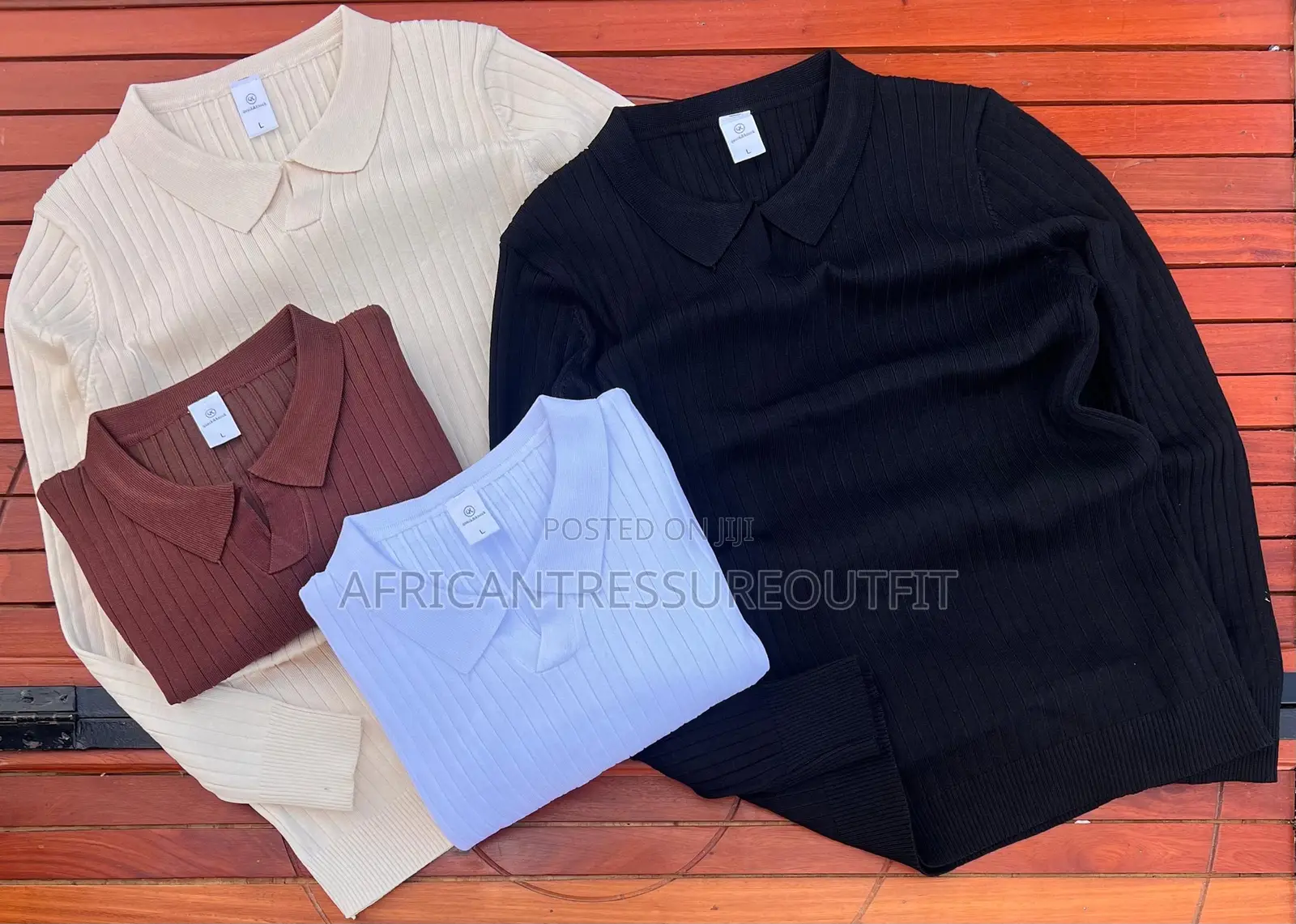 Bilbao Ribbed Textured Long Sleeves Sweaters and Classic Polo