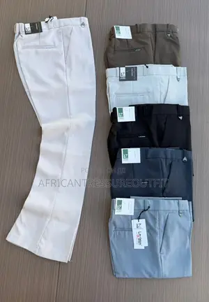 Laviron Trousers High Quality Fabrics Fitted Suit for Professional