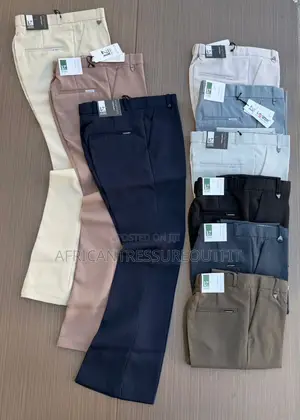 Laviron Trousers High Quality Fabrics Fitted Suit for Professional
