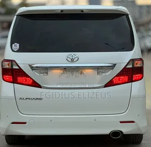 Toyota Alphard 2012 White