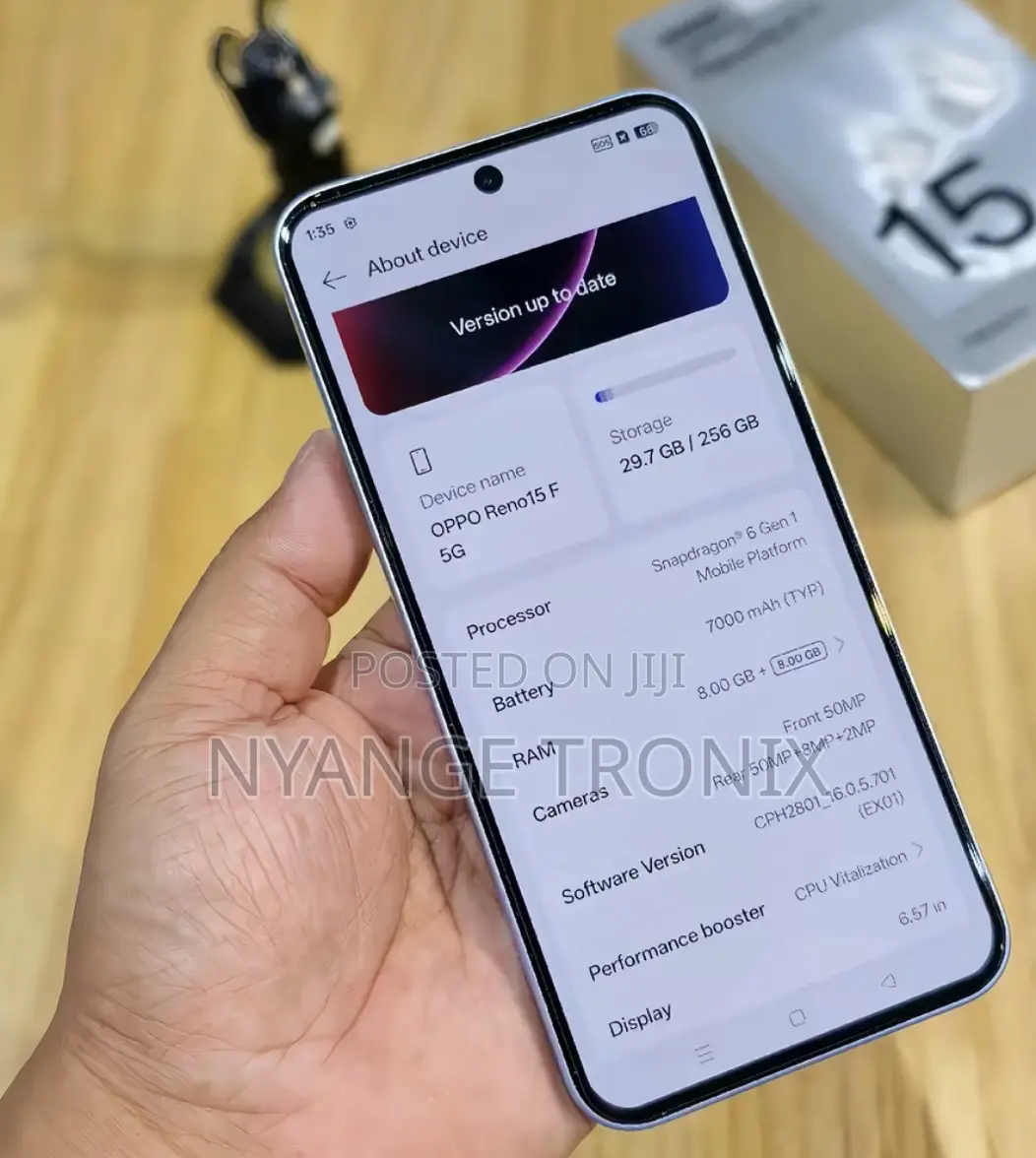 New Oppo Reno15 F 5G 256 GB Black