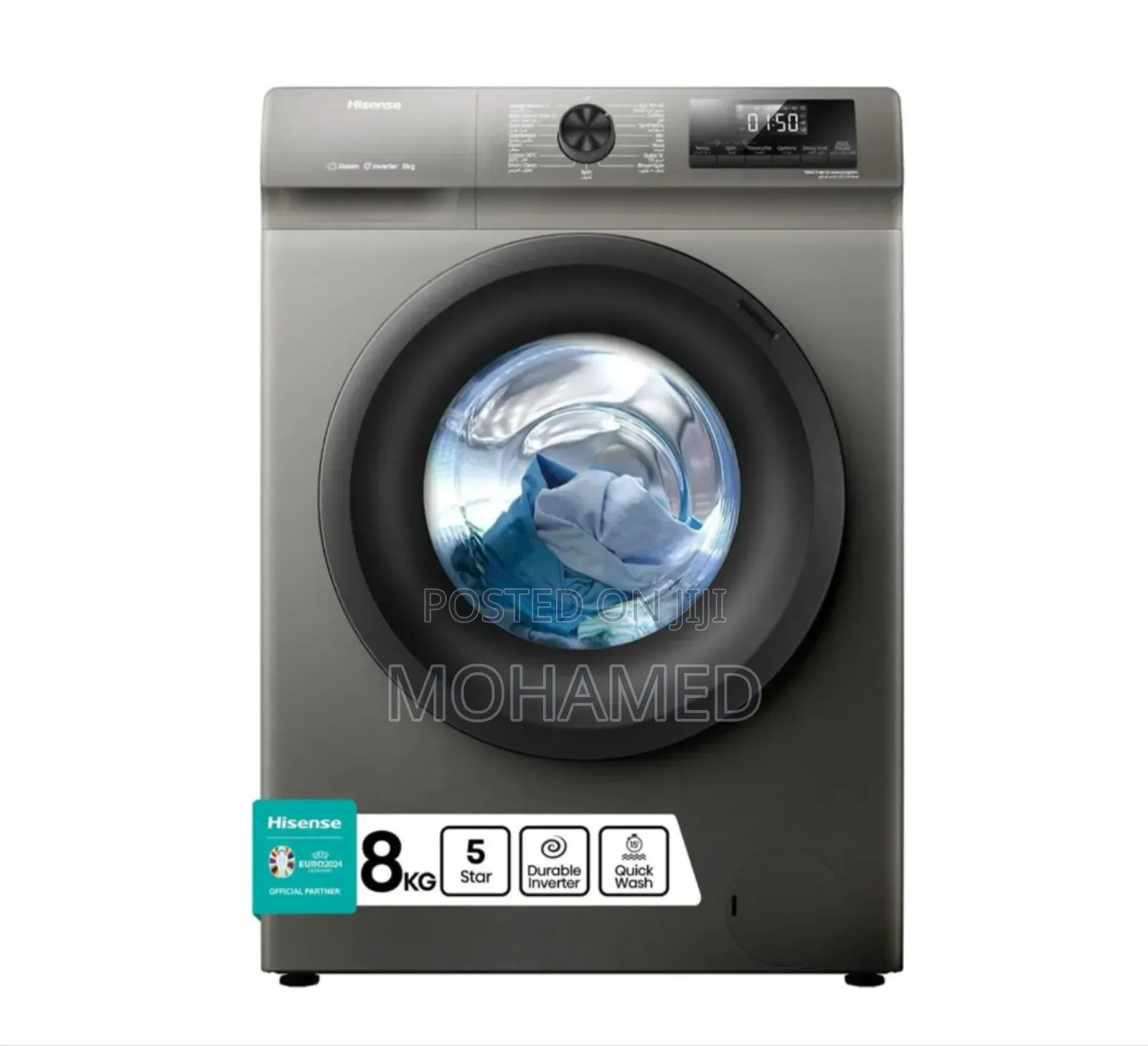  Hisense Front Load Automatic – 8kg