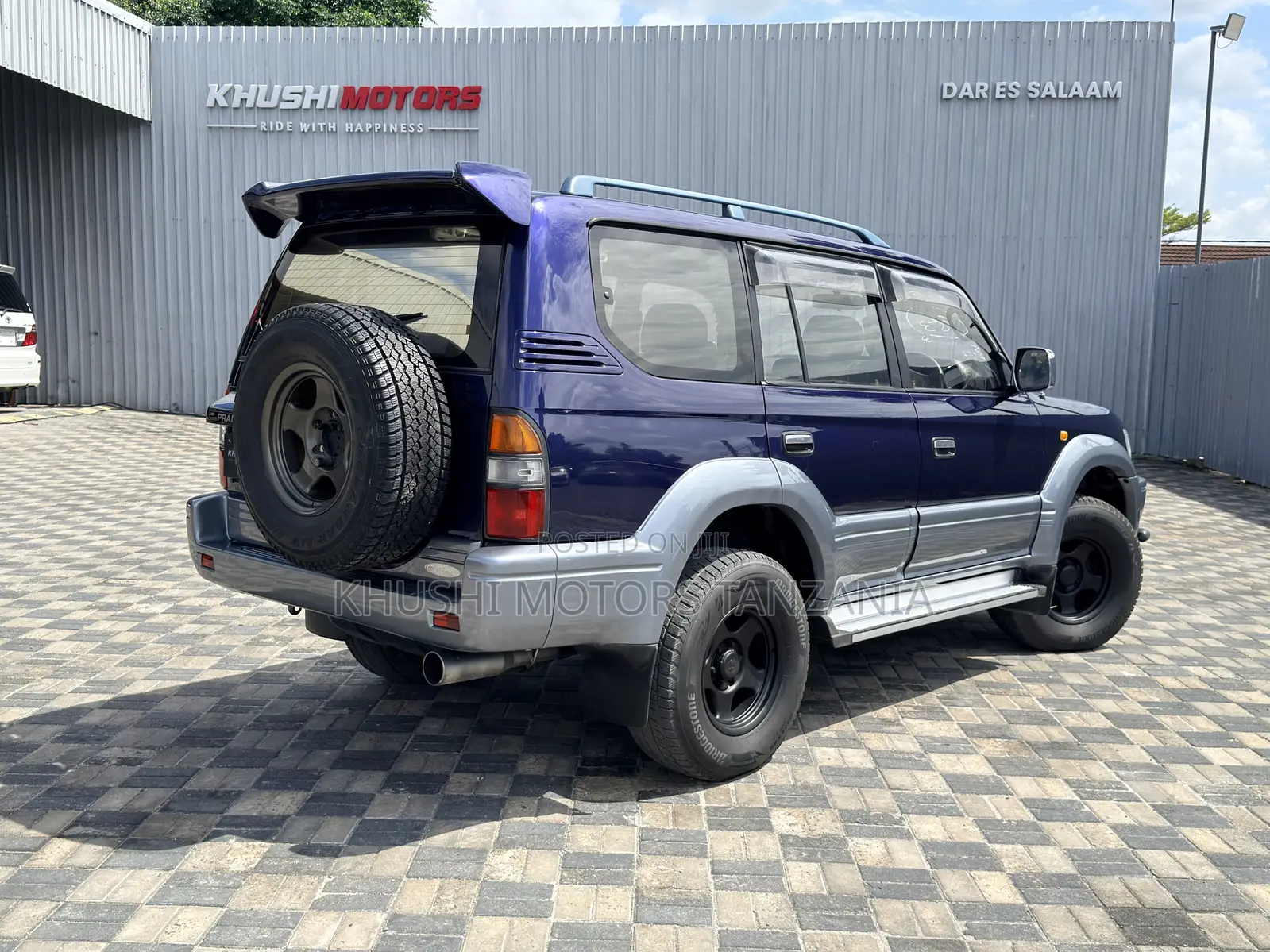 Toyota Land Cruiser Prado 1997 Blue