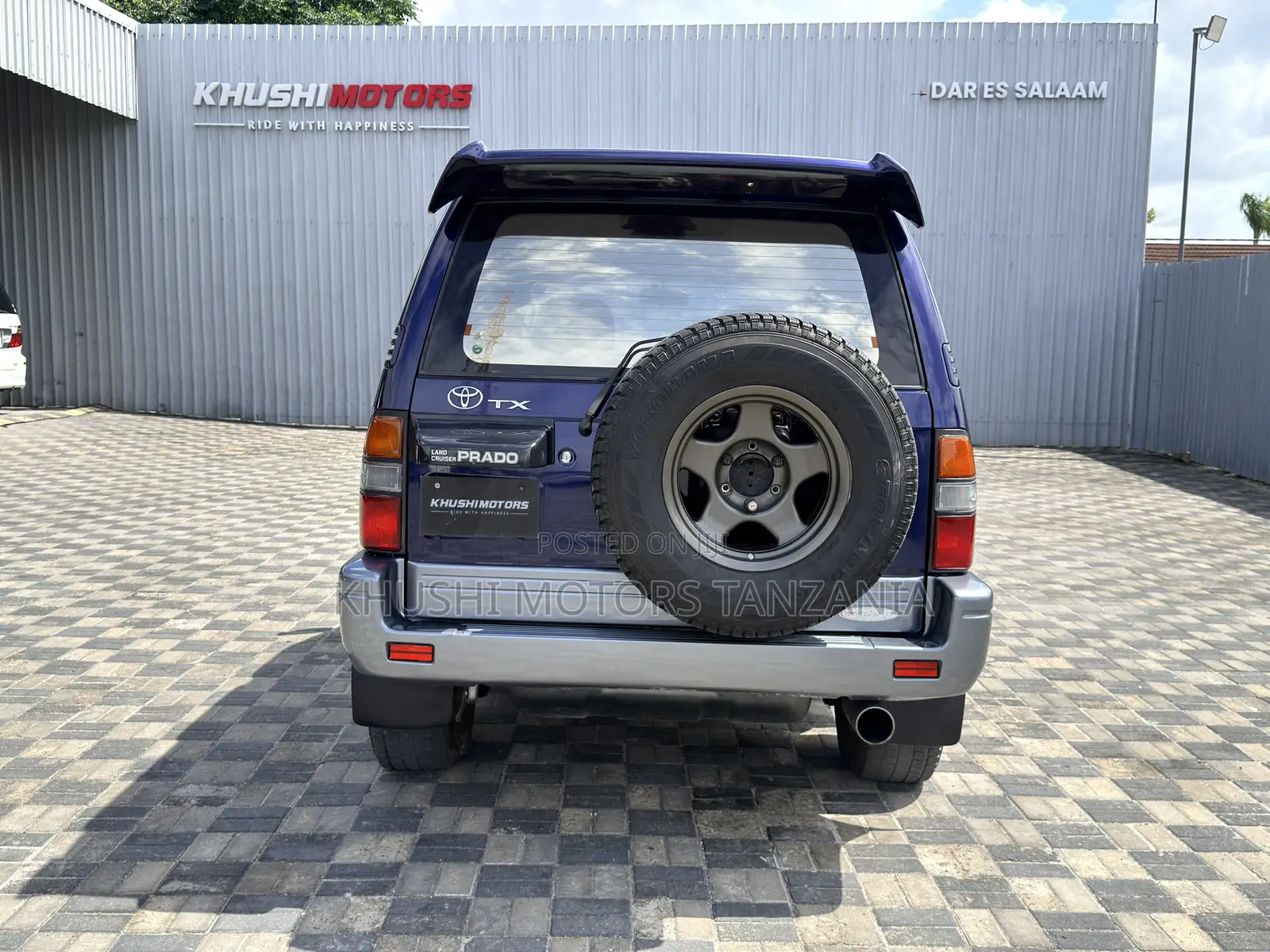 Toyota Land Cruiser Prado 1997 Blue