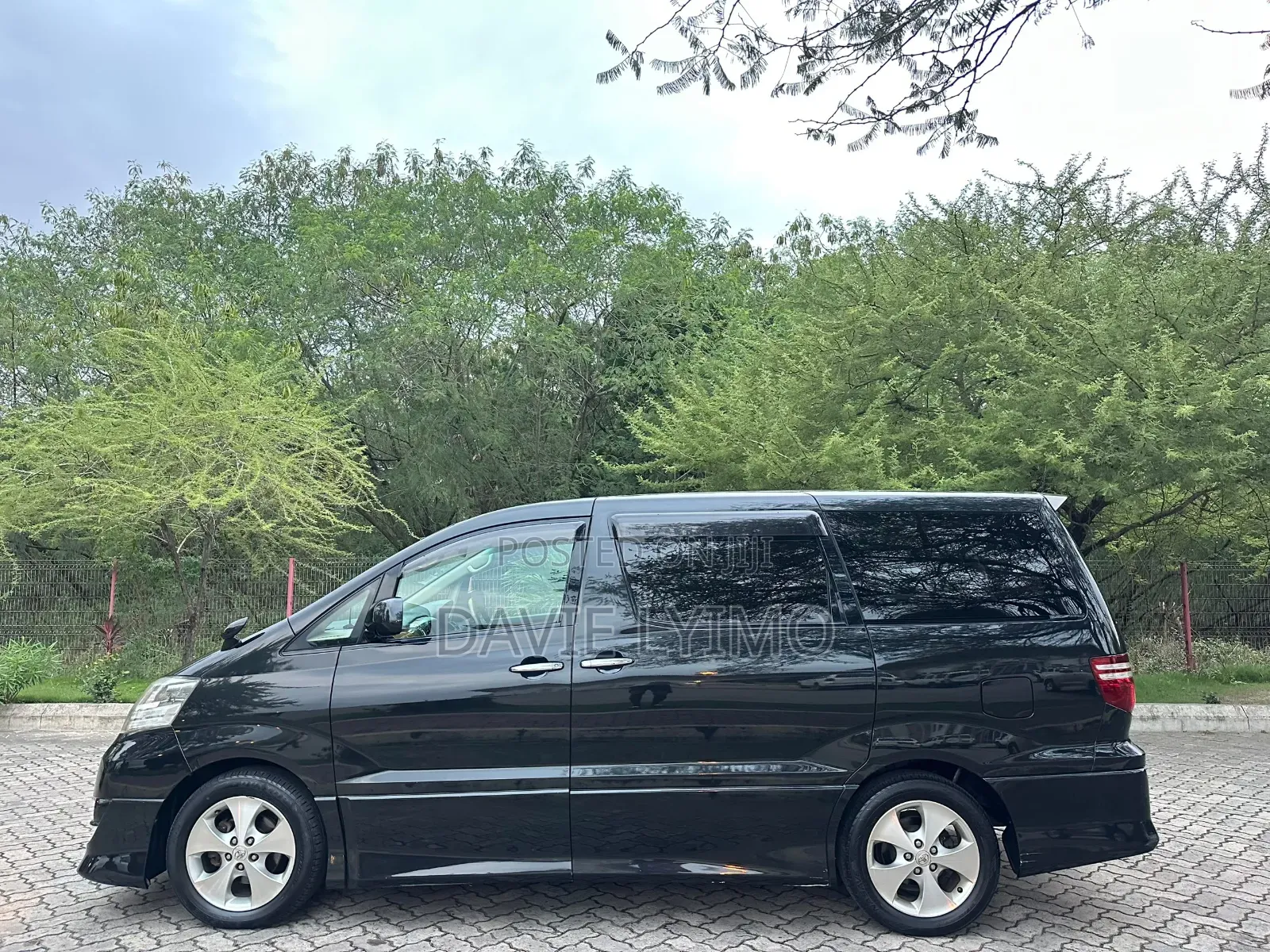 Toyota Alphard 2007 Black