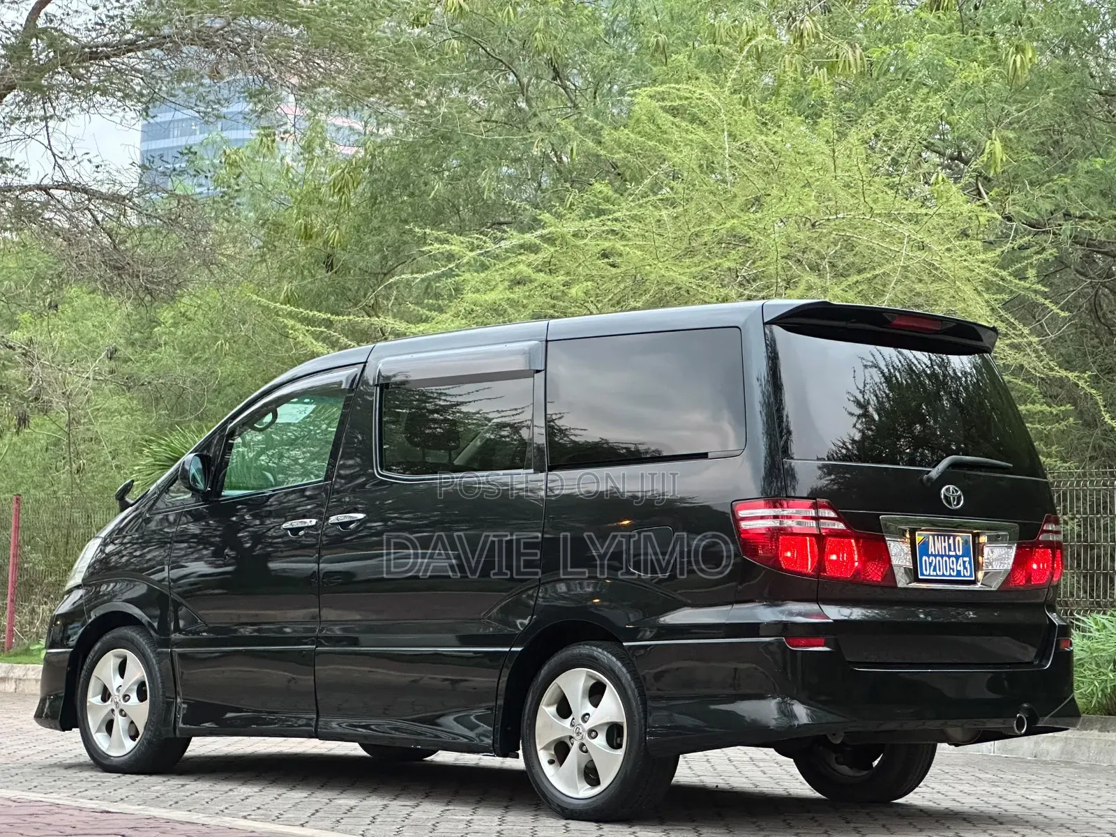 Toyota Alphard 2007 Black