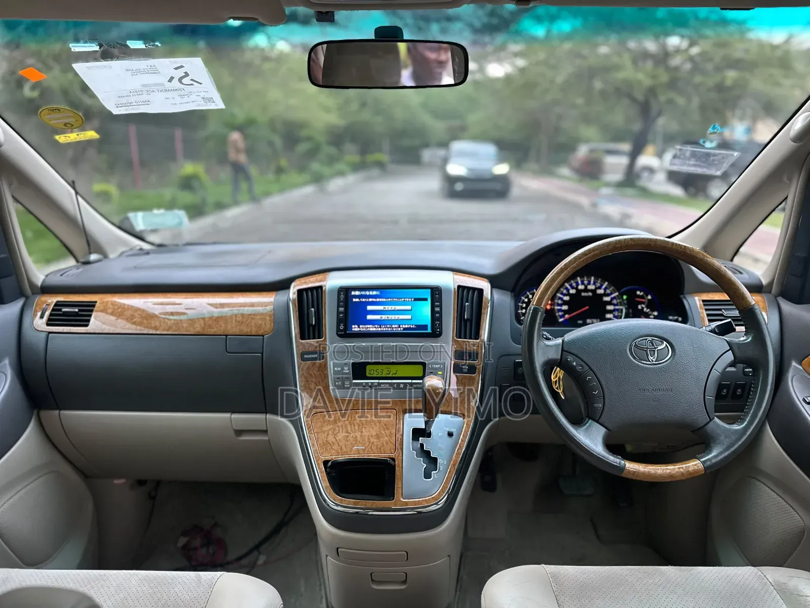 Toyota Alphard 2007 Black