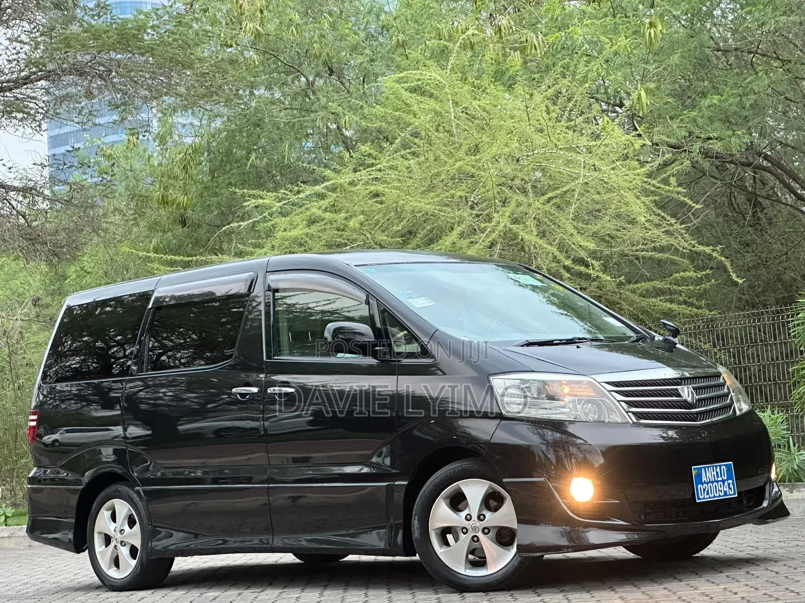 Toyota Alphard 2007 Black