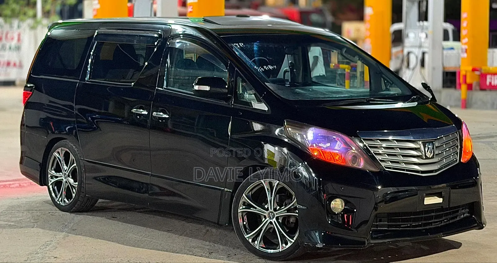 Toyota Alphard 2007 Black