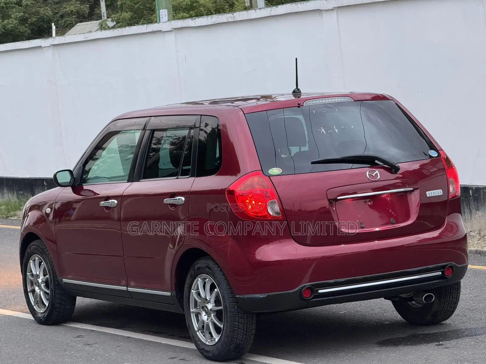 Mazda Verisa 2011 Maroon
