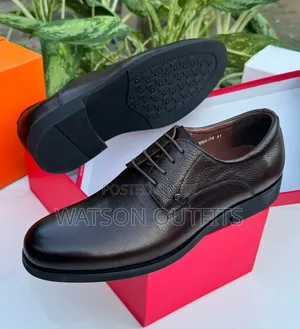 2 Colours Materials Completely Leathered Men's New and Original Shoes
