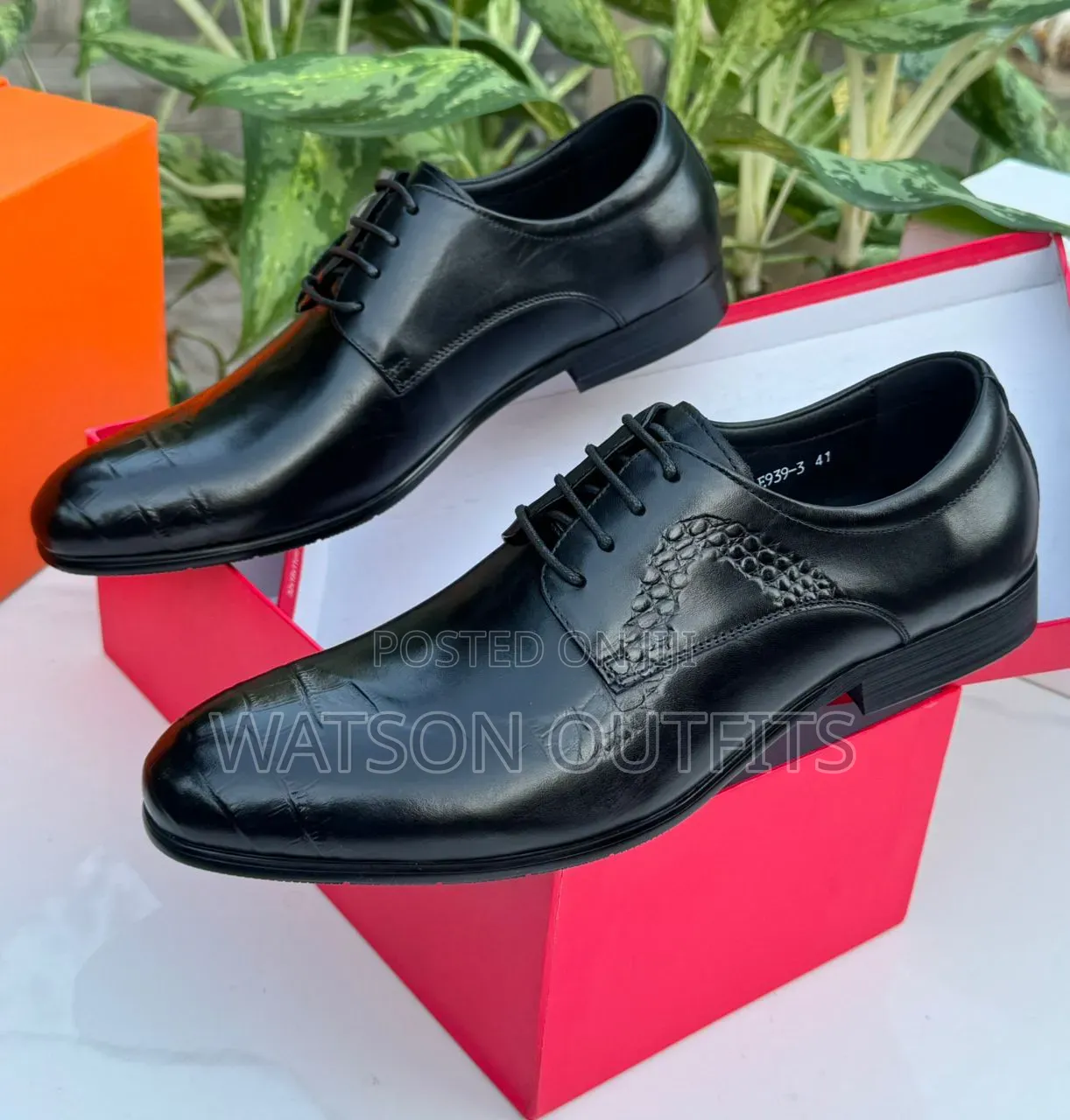 2 Colours Materials Completely Leathered Men's New and Original Shoes