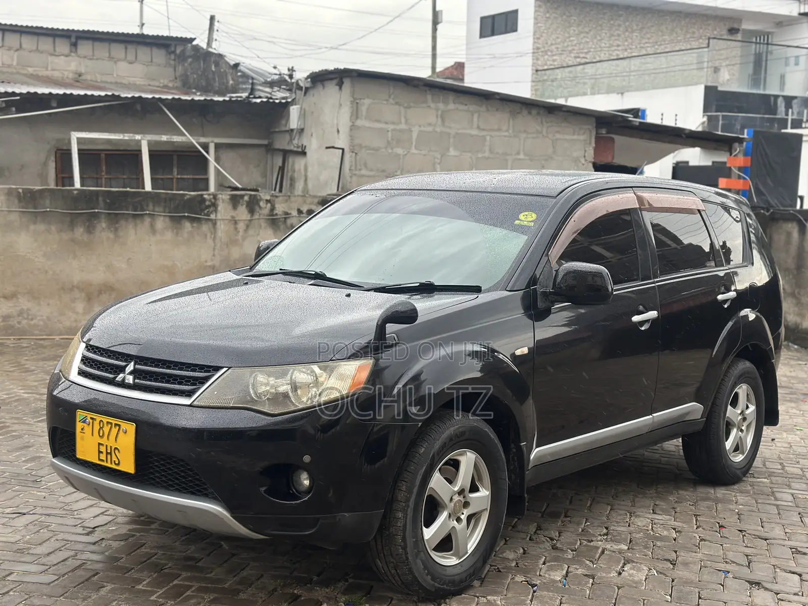 Mitsubishi Outlander 2.4 4WD Intense 2007 Black