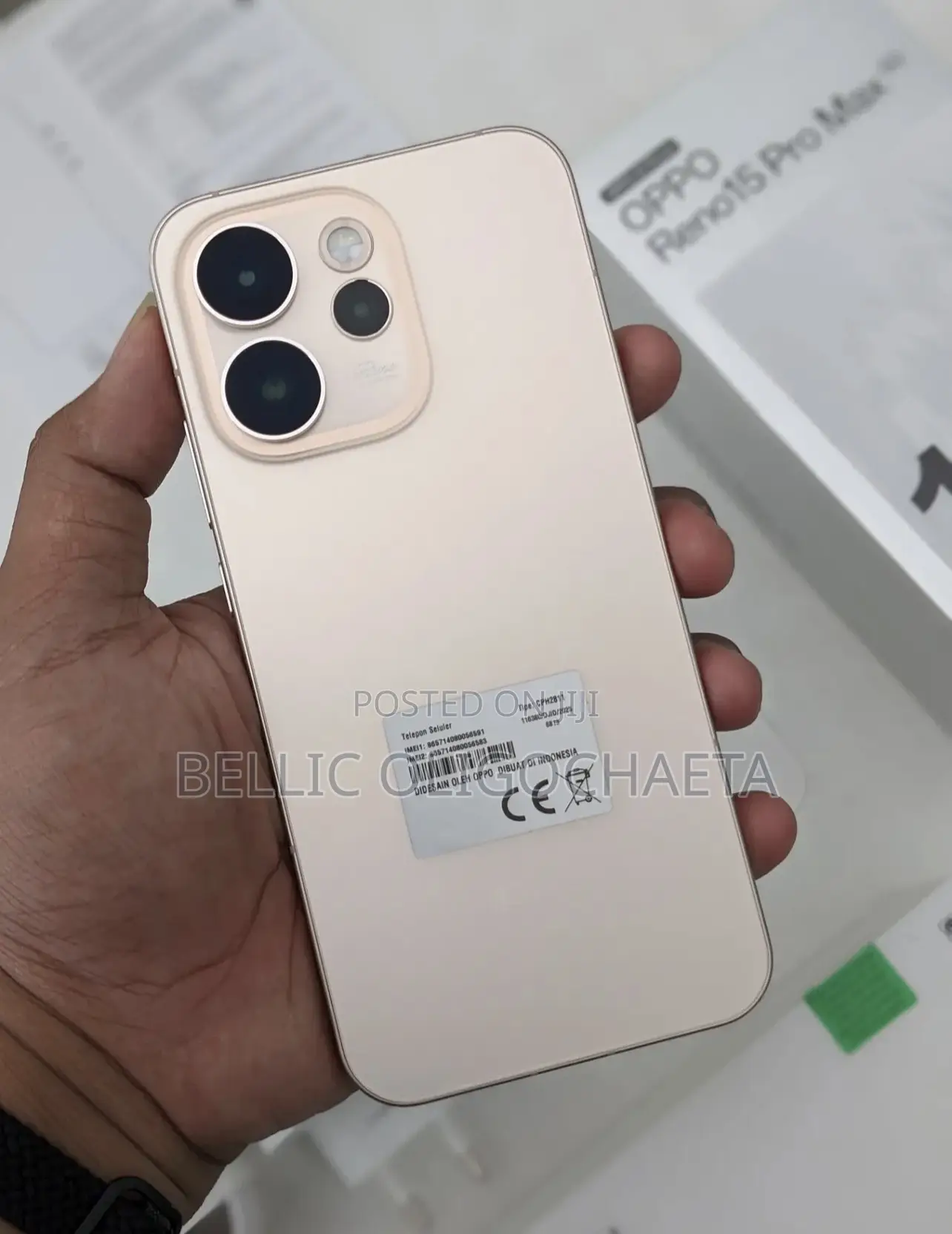 New Oppo Reno15 Pro 5G 512 GB Gold