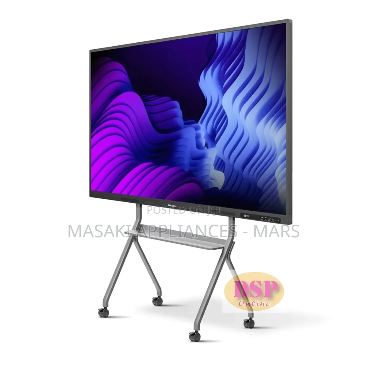 New! Hisense 86" Mobile Screen Cart Digital Interactive Board, Mc086c