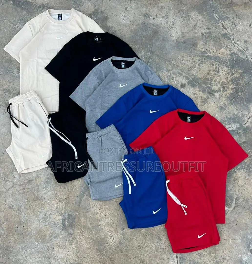 Nike Sets Tshirt and Matching Shorts Available