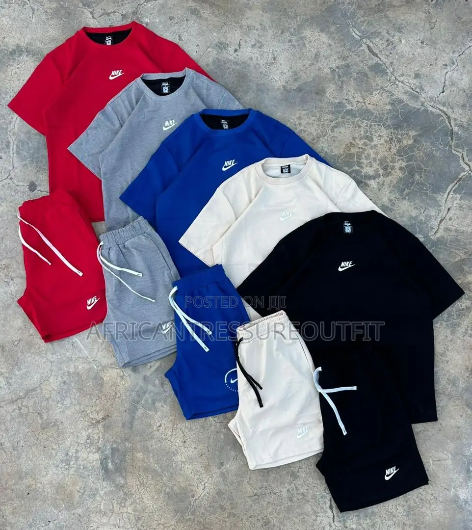 Nike Sets Tshirt and Matching Shorts Available