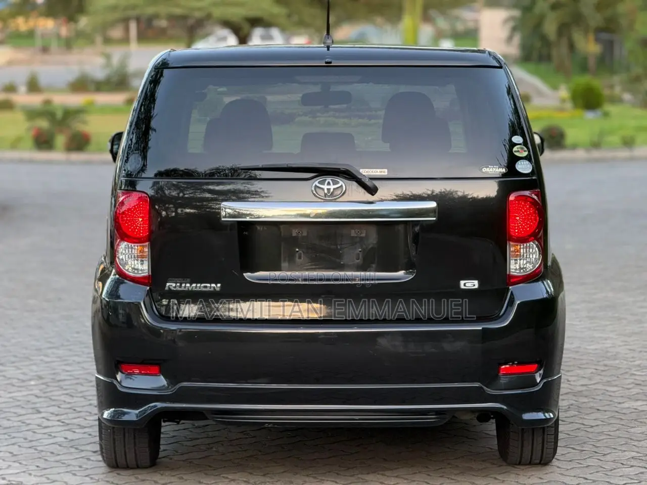 Toyota Corolla Rumion 2008 Black