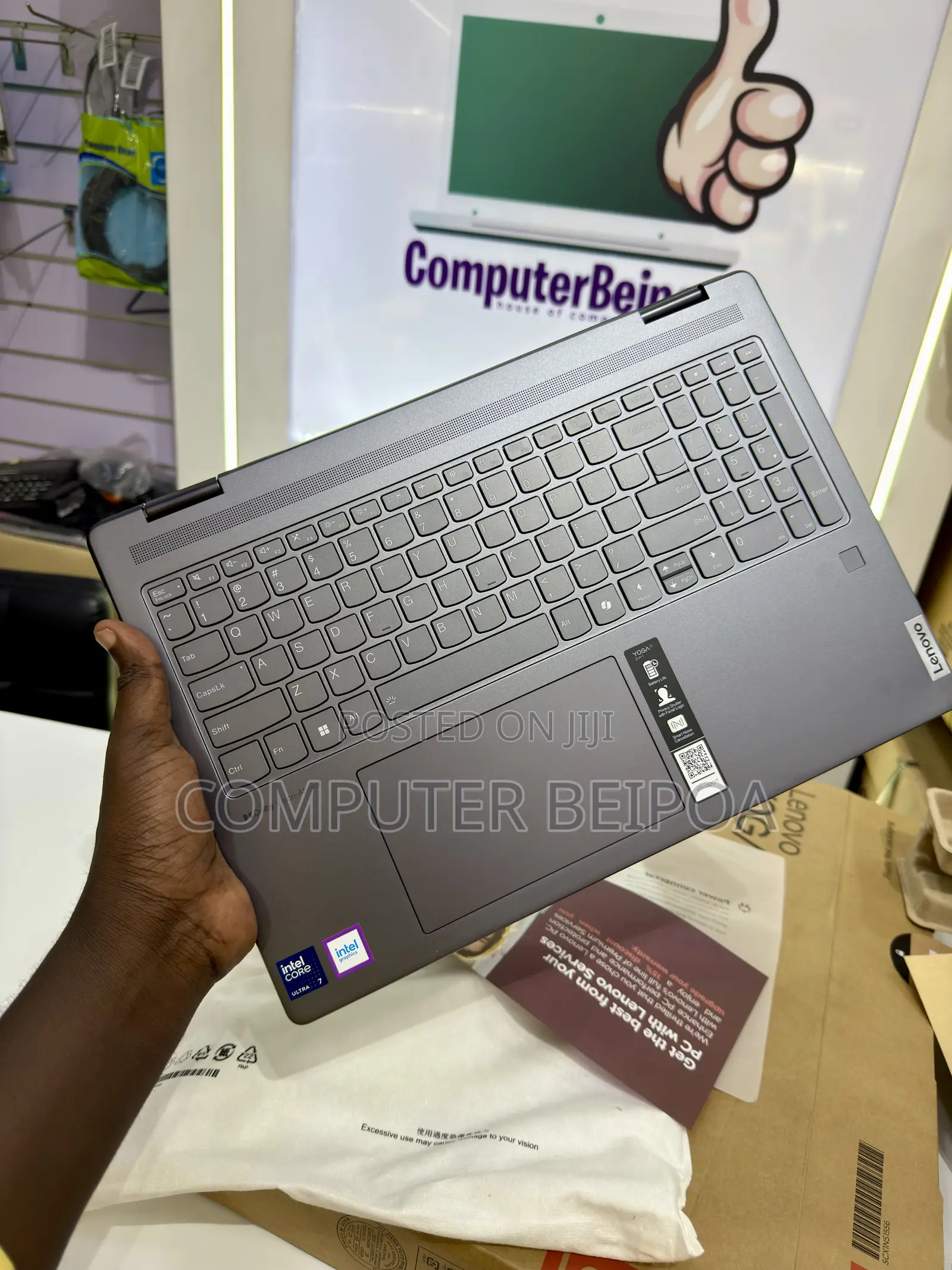 New Laptop Lenovo Yoga 7i 16GB Intel Core Ultra 7 SSD 1T