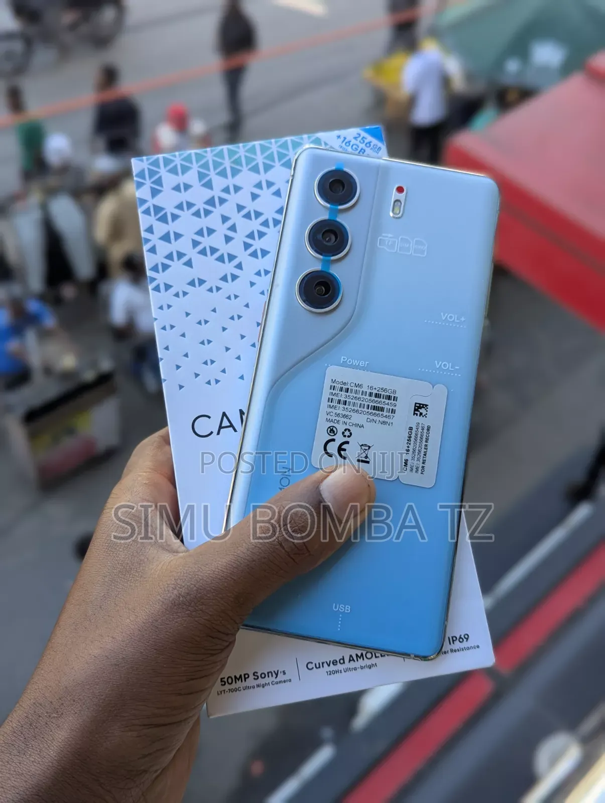 New Tecno Camon 40 Pro 5G 256 GB Purple