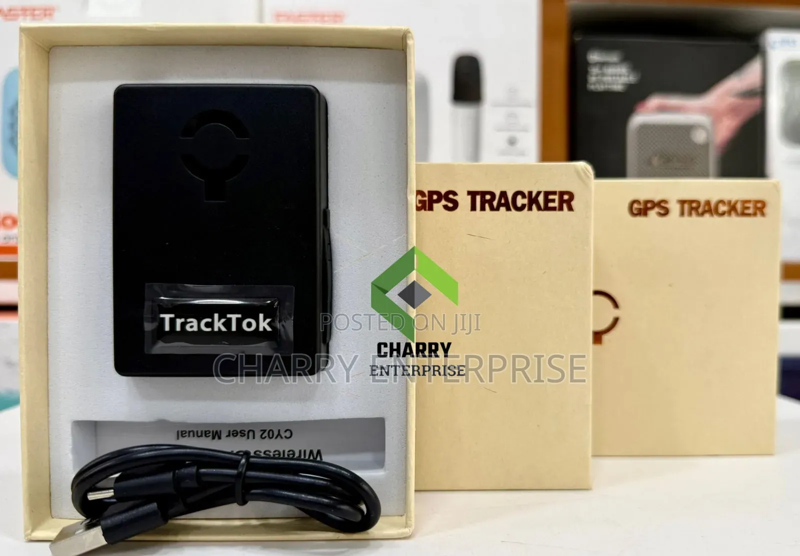 Gps Tracker With Alarm, Voice Recorder Magnetic For Easy Installation
