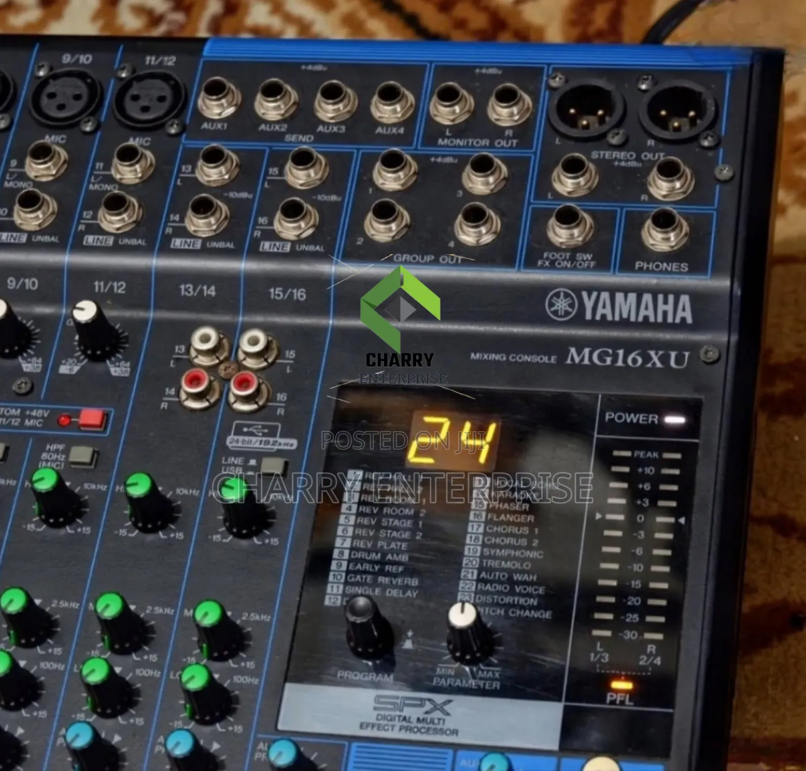 Yamaha Pre Mixer Plain Mg166cx Analog Mixer16 Channel