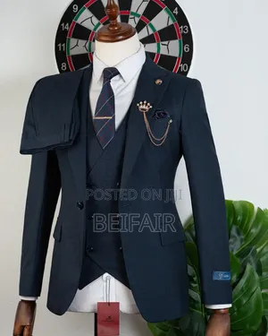 Dark Blue Heavy Fabric Material