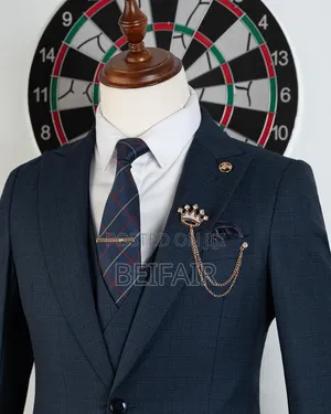 Dark Blue Heavy Fabric Material