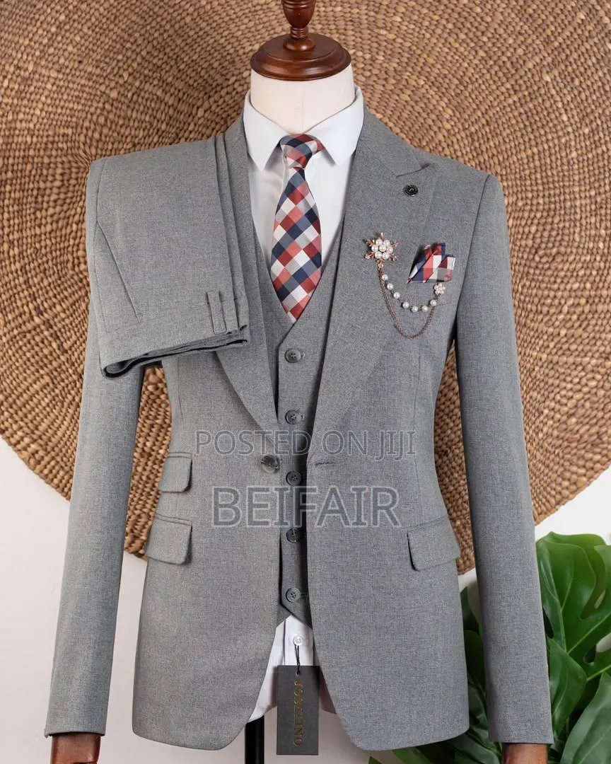 Light Grey Suit 3 Pieces