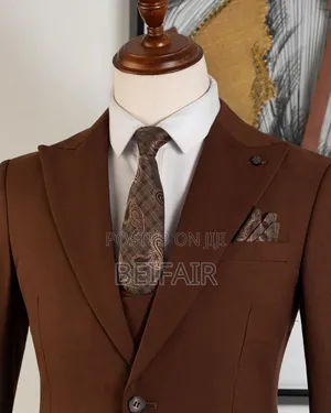 Deep Brown Suit