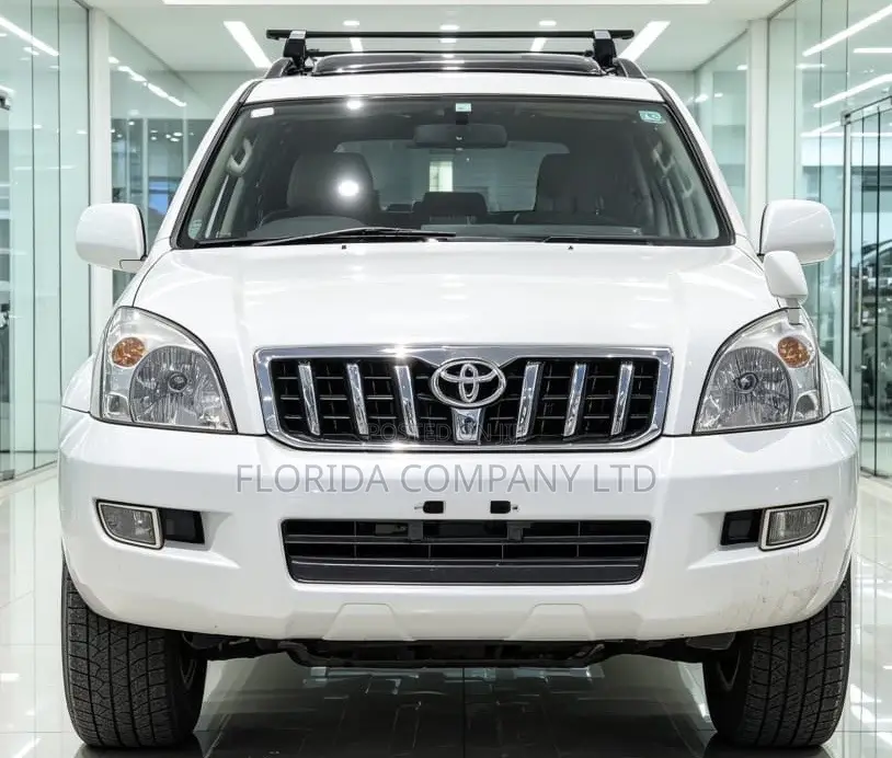 Toyota Land Cruiser Prado 2007 White
